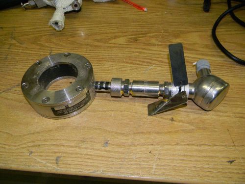 Onyx Valve 3&#034; 110-0300-22-10-01 W WIKA F10 (12127574) Pressure Transmitter