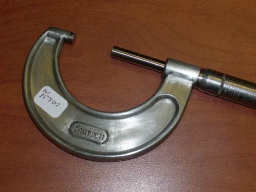 STARRETT 1-2  INCH MICROMETER EXCELLENT CONDITION