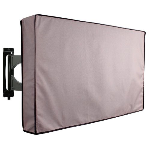 Outdoor TV Cover, Grey Weatherproof Universal Protector for 46&#039;&#039; - 48&#039;&#039; LCD, LED