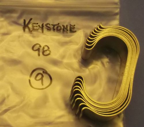 98 KEYSTONE - QTY 9 -  CLIP D CELL DUAL 1.312&#034;  NEW