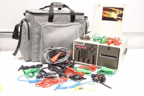 Bmi powerscope measuring system with manual leads case fully tested!!! for sale