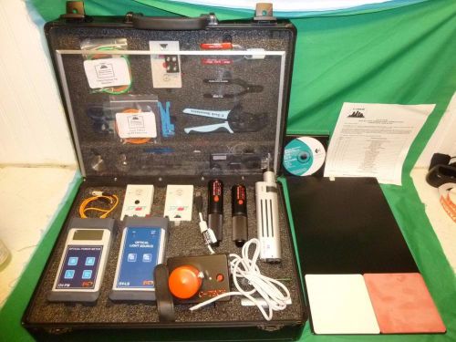 C-TECH F-E100 FIBER OPTIC TOOL AND TEST  KIT