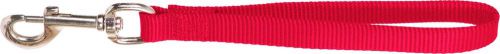 Mustang Brand Goat Lead Shank single ply nylon 8&#034; loop - Red