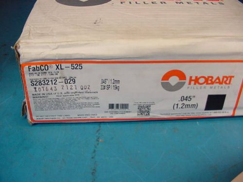 33 LB Spool Hobart FABCOR 525 Mig Welding Wire 0.045&#034;  Flux cored Steel