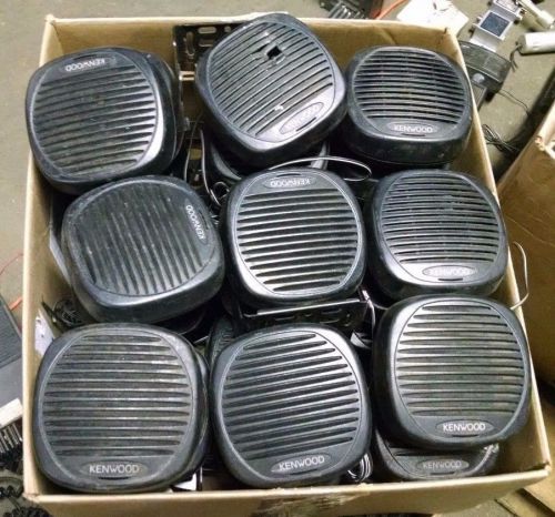 Lot of 4 Kenwood KES-5 40 Watt Heavy Duty Mobile Radio Radio Speakers