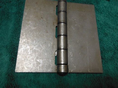 Steel surface mount butt hinge without hole, unplated finish for sale
