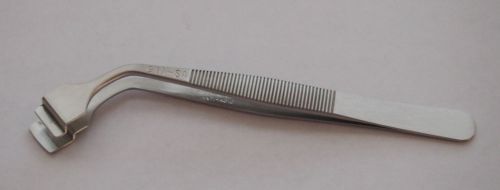 Curved Shank Wafer Handling Tweezer Made In Switzerland