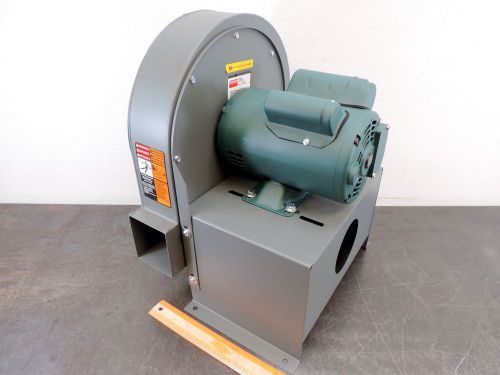 DAYTON 4C108 BLOWER 10-9/16&#034; DUST COLLECTOR LEESON MOTOR 3/4 HP 3450 RPM 115/230