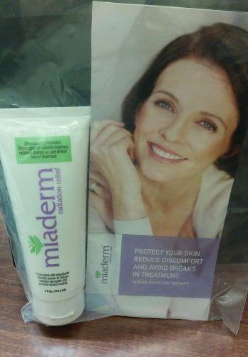 Miaderm Cream Radiation Relief Lotion 4oz Tube