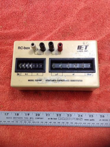 IET Labs Inc. Model RCS-500 Resistance-Capicitance Substituter RC-box