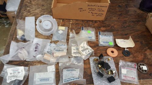 HUGE LOT VARIOUS HOBART / KITCHENAID SHARPENING STONES, RESISTORS, CAPACITORS