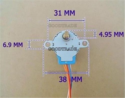 5vdc 25cm dc 25byj 5v 4 phase 5 line stepper motor new diy develope ic j9