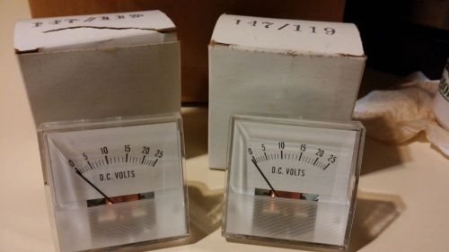 PRIME DC VOLT  PANEL METERS, 0-25V