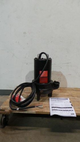 Dayton 1/2 hp 3450 rpm 230v manual submersible sewage pump for sale