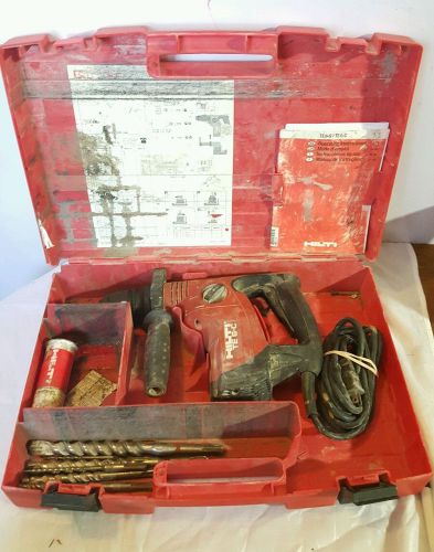 HILTI TE 6C Rotary Hammer Drill - Model TE 6-C w/ Bits &amp; Case *FREE SHIP*