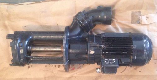 Brinkmann Pumps Immersion Pump Type ZS090120-M+250 3.5HP 3400/2850 RPM