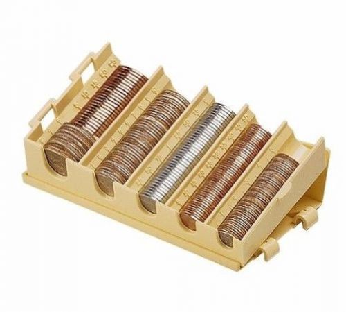 MMF Industries Compact Coin Organizer 5 Compartments Sand (221477703)