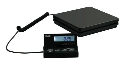 AWS 110 lbs x 0.1 oz Ship Elite Digital Postal Scale Shipping Platform Weighing