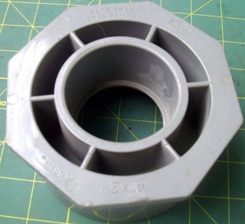 ESLON 4 X 2 HEX REDUCING BUSHING CPVC SCH 80 SLIP X SOCKET (QTY 1) #56506