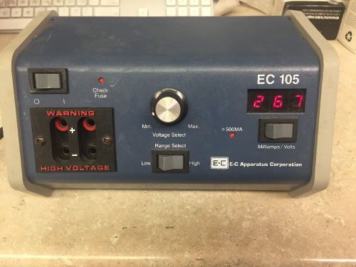 E-C Apparatus Corporation EC 105 Power Supply See Description