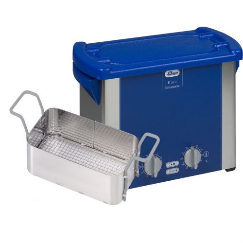 New ! elma e30h 0.75 gal. ultrasonic cleaner w/timer+ heat + cover + basket for sale