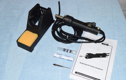 Nice! pace sensatemp sx80 sodr-x-tractor desolder solder iron handpiece w extras for sale