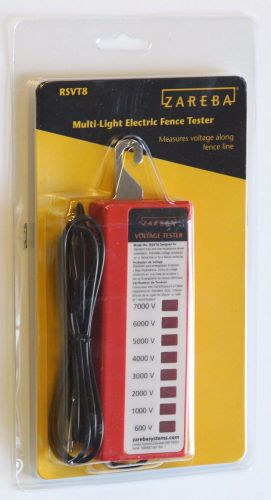 NEW  Zareba RSVT8 Electric Fence Voltage Tester