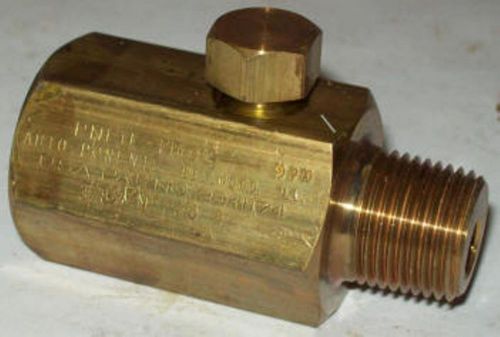 Deltrol Pneutrol 3/8 Brass 2000 PSI Check Valve CPMF25B