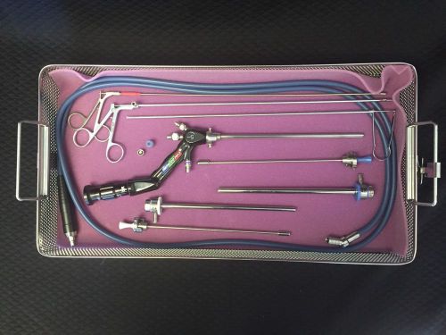 Circon ACMI MRO-2005 Rigid Percutaneous Nephroscope 5mm Ureteroscope Set