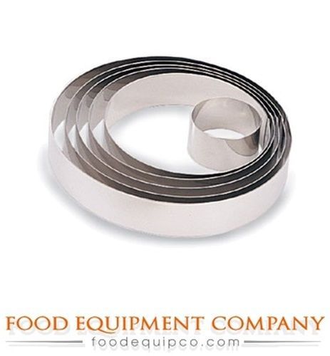 Paderno a4753106 pastry ring 2.375&#034; dia. x 1.75&#034; h mousse smooth for sale