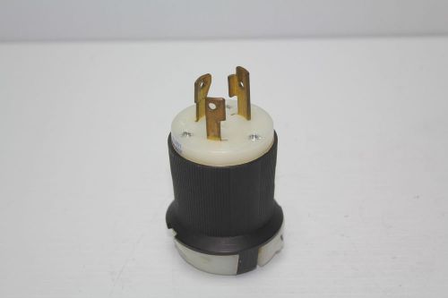 Hubbell hbl2621 30a 250v twist lock plug  used for sale