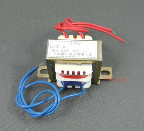 2W Transformer 2 watt 220V In 12VAC Out(OR 6V,9V)