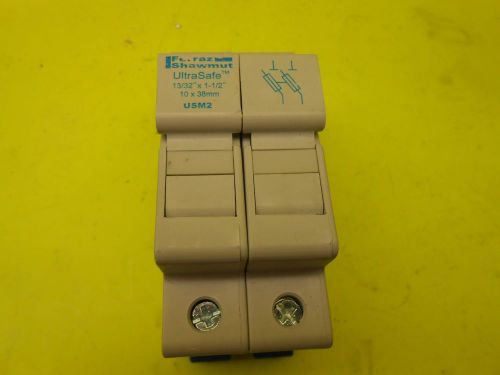 Ferraz shawmut ultra safe fuse holder usm2 -- used for sale