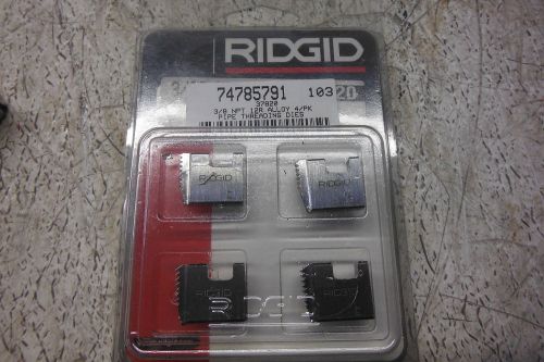 RIDGID 74785791 3/8 NPT PIPE THREADING DIES &amp; BOLT CUTTER  NEW