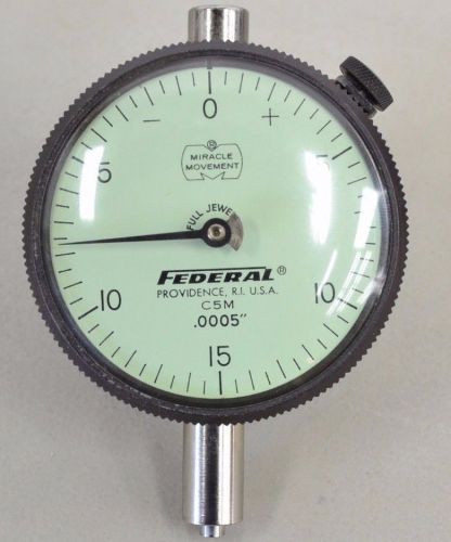 Federal C5M Dial Indicator In Box