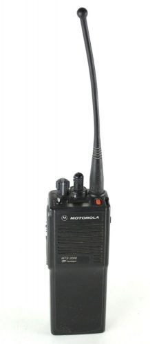 Motorola mts2000 black two way radio for sale