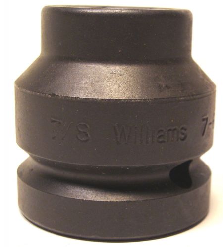 NOS Williams USA made  7/8&#034; 6-PT 1&#034; DR IMPACT SOCKET #7-628