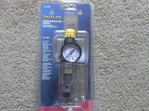 Air hose filter regulator combo plews tru-flate model 24-243  new for sale