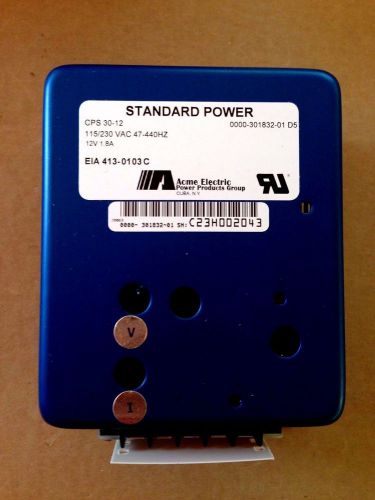 ACME ELECTRIC  STANDARD POWER SUPPLY  115/230 VAC 47-440HZ EIA413-0103C