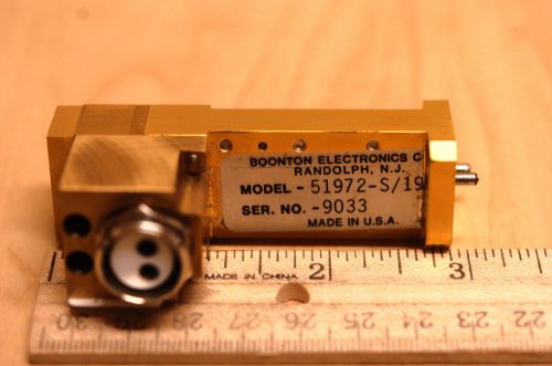 Boonton 51972 wrd180 waveguide power sensor; 18 to 40 ghz; option s/19 for sale