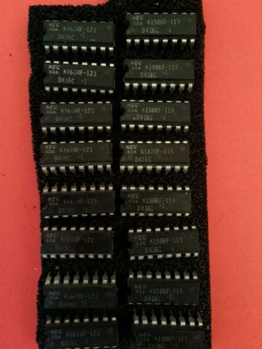 16 NEC D416C CHIPS K1604F-123 x8 &amp; K1506F-119 x8