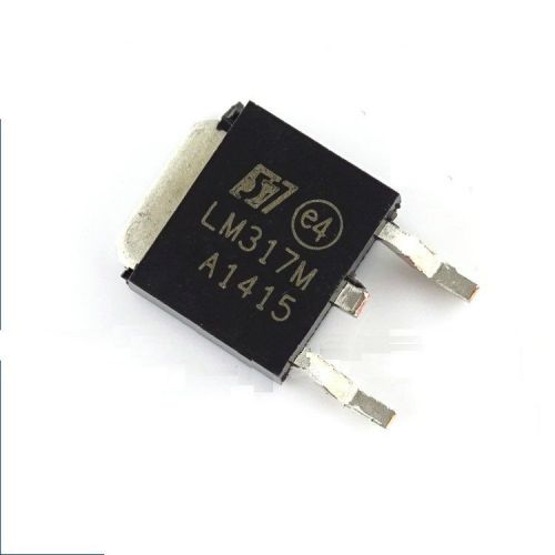 100PCS LM317 LM317M Medium Positive Adjustable Voltage Regulator 1.2-37V TO-252