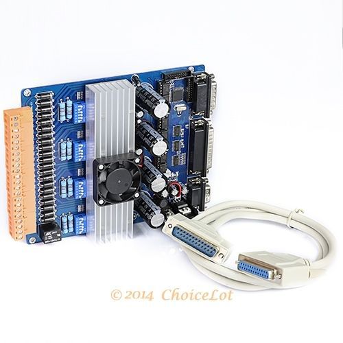 CNC Router Mill Machine 4 Axis TB6600HG Stepper Driver Board Controller 0.2A-5A