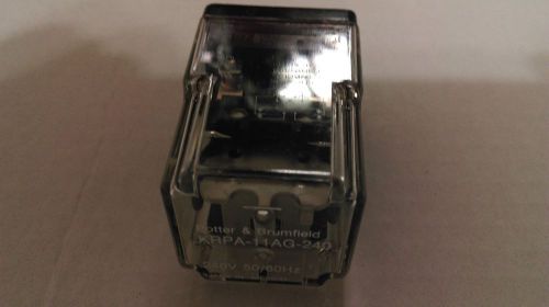 POTTER &amp; BRUMFIELD  KHAU-17A11-24  POWER RELAY, DPDT, 120VAC, 3A, PLUG IN