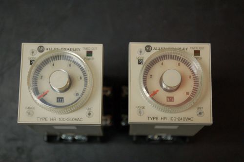 Allen Bradley Type HR Multi-Function Timing Relays (2)