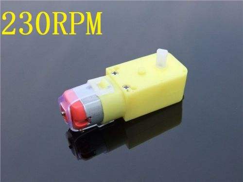 DC 3-6V 230RPM Mini Electric Reduction Plastic DC Gear Motor DIY Car Motor parts