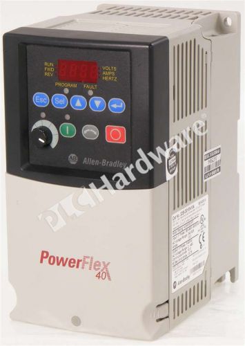 Allen Bradley 22B-D010N104 /A PowerFlex 40 AC Drive 480V 10A 5HP FRN 2.01