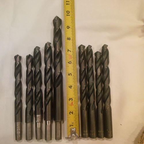 Lot 9 Lathe mill misc drill bits Japan &amp; unkwown Fee ship