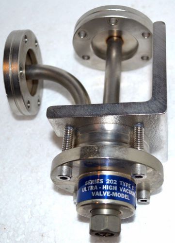 GRANVILLE-PHILLIPS ULTRA HIGH VACUUM VALVE SERIES 202 TYPE C