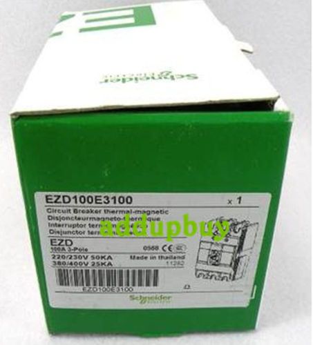 1PC NEW Schneider EZD100E3100  Circuit Breaker